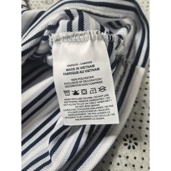 2 Nike Dri Fit Golf Polo Shirt Men's Size M Blue Short Sleeve Athletic - Picture 10 of 10